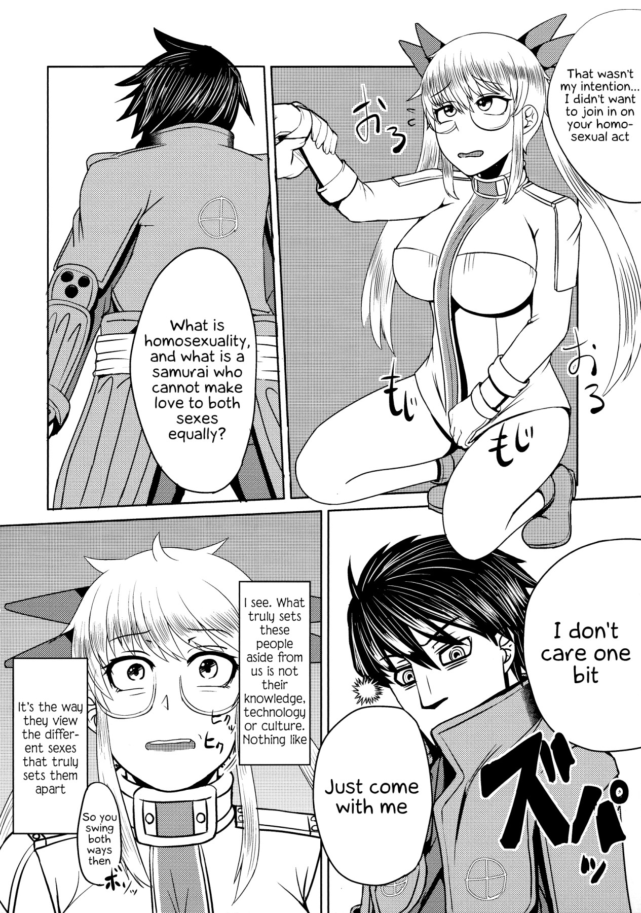 Hentai Manga Comic-Drifting Along, Yoichi and Boobieinu End Up Being Ravaged by Toyotoyo and Nobunobu-Read-19